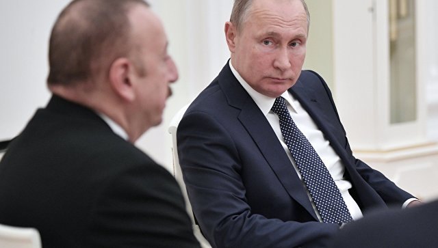 Путин на встрече с Алиевым отметил стратегический характер отношений РФ и Азербайджана