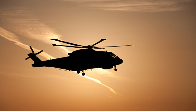 В Эфиопии разбился военный вертолет