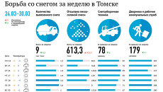 Борьба со снегом в Томске 24-30 марта Борьба со снегом в Томске 24-30 марта