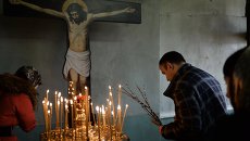 Вербное Воскресенье в Москве Вербное Воскресенье в Москве