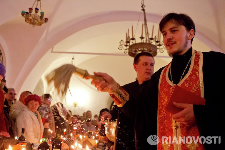 Празднование Пасхи в Томске Празднование Пасхи в Томске