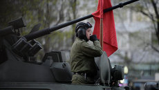 Репетиция военного парада в Москве. Архивное фото Репетиция военного парада в Москве. Архивное фото