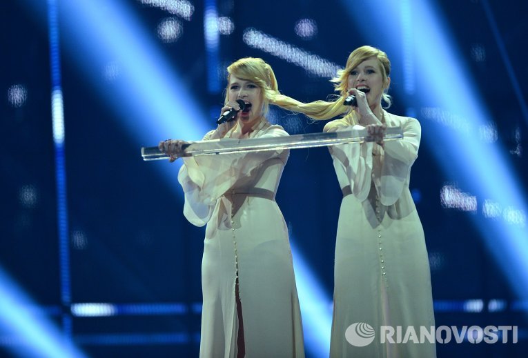 Представительницы России сестры Мария и Анастасия Толмачевы выступают на международном конкурсе песни Евровидение-2014 Представительницы России сестры Мария и Анастасия Толмачевы выступают на международном конкурсе песни Евровидение-2014