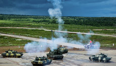Всеармейский этап состязаний в рамках проведения соревнований Танковый биатлон-2014 Всеармейский этап состязаний в рамках проведения соревнований Танковый биатлон-2014