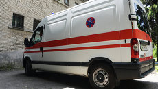 Автомобиль скорой помощи на Украине. Архивное фото Автомобиль скорой помощи на Украине. Архивное фото