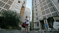 Ситуация в Донецке. Архивное фото Ситуация в Донецке. Архивное фото