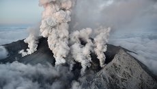 Извержение вулкана Онтакэ в Японии Извержение вулкана Онтакэ в Японии