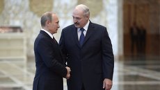 Президент России Владимир Путин и президент Белоруссии Александр Лукашенко, архивное фото Президент России Владимир Путин и президент Белоруссии Александр Лукашенко, архивное фото