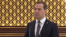 Медведев о последствиях санкций Евросоюза и ответных мерах России Медведев о последствиях санкций Евросоюза и ответных мерах России