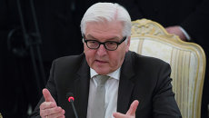 Глава МИД Германии Франк-Вальтер Штайнмайер. Архивное фото Глава МИД Германии Франк-Вальтер Штайнмайер. Архивное фото