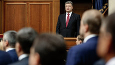 Президент Украины Петр Порошенко. Архивное фото Президент Украины Петр Порошенко. Архивное фото