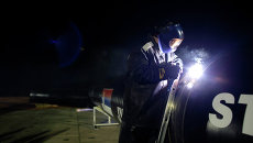 Строительство газопровода Южный поток в Сербии. Архивное фото Строительство газопровода Южный поток в Сербии. Архивное фото