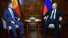 Владимир Путин Алмазбек Атамбаев, архивное фото Владимир Путин Алмазбек Атамбаев, архивное фото