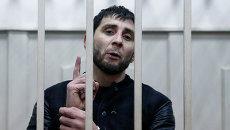 Один из подозреваемых в убийстве политика Бориса Немцова Заур Дадаев в Басманном суде города Москвы Один из подозреваемых в убийстве политика Бориса Немцова Заур Дадаев в Басманном суде города Москвы