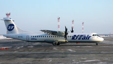 Самолет ATR 72 авикомпании ЮТэйр. Архивное фото Самолет ATR 72 авикомпании ЮТэйр. Архивное фото