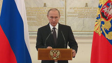 Путин назвал количество задержанных ФСБ РФ боевиков в 2015 году Путин назвал количество задержанных ФСБ РФ боевиков в 2015 году