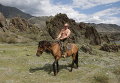 Премьер-министр РФ Владимир Путин на отдыхе в Республике Тыва Премьер-министр РФ Владимир Путин на отдыхе в Республике Тыва