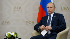 9 июля 2015. Президент Российской Федерации Владимир Путин 9 июля 2015. Президент Российской Федерации Владимир Путин