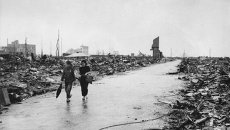 Последствия атомной бомбардировки Хиросимы. 8 сентября 1945 Последствия атомной бомбардировки Хиросимы. 8 сентября 1945