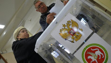 Единый день голосования в регионах России. Архивное фото Единый день голосования в регионах России. Архивное фото