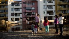 Последствия землетрясения в Чили, 17 сентября 2015 Последствия землетрясения в Чили, 17 сентября 2015