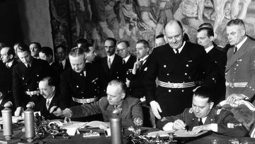 Время подписания тройственного пакта – соглашения о военном союзе Германии, Италии и Японии