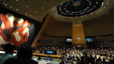 Зал Генассамблеи ООН Зал Генассамблеи ООН