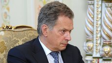 Президент Финляндии Саули Ниинистё. Архивное фото Президент Финляндии Саули Ниинистё. Архивное фото