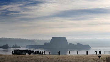 Новейший эскадренный миноносец США типа Замволт (Zumwalt)