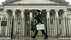 Здание министерства финансов США в Вашингтоне. Архивное фото Здание министерства финансов США в Вашингтоне. Архивное фото