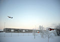 Лагерь для беженцев в районе города Киркенес на севере Норвегии Лагерь для беженцев в районе города Киркенес на севере Норвегии