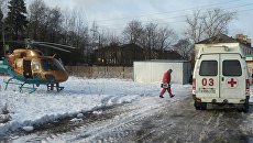 Эвакуация пострадавших в ДТП в Ленинградской области, 30 января 2016 Эвакуация пострадавших в ДТП в Ленинградской области, 30 января 2016