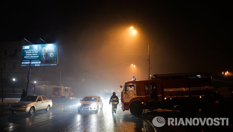 Пожар на швейном предприятии на востоке Москвы Пожар на швейном предприятии на востоке Москвы