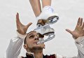 Татьяна Волосожар и Максим Траньков (Россия) выступают в произвольной программе парного катания на чемпионате Европы Татьяна Волосожар и Максим Траньков (Россия) выступают в произвольной программе парного катания на чемпионате Европы