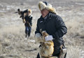 Состязания в традиционной охоте с ловчей птицей в Казахстане Состязания в традиционной охоте с ловчей птицей в Казахстане