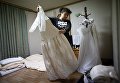 Подготовка к церемонии массовой свадьбы в Южной Корее Подготовка к церемонии массовой свадьбы в Южной Корее