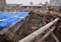 Строительство станции метро Хорошевская Третьего пересадочного контура Строительство станции метро Хорошевская Третьего пересадочного контура