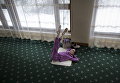 Харпер Ортлиб во время занятий в Московской государственной академии хореографии Харпер Ортлиб во время занятий в Московской государственной академии хореографии