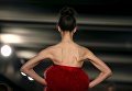 Модель на показе Lisbon Fashion Week 2016 в Португалии Модель на показе Lisbon Fashion Week 2016 в Португалии