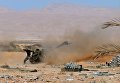 Боевые действия сирийской армии в окрестностях Пальмиры Боевые действия сирийской армии в окрестностях Пальмиры