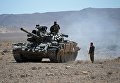 Боевые действия сирийской армии в окрестностях Пальмиры Боевые действия сирийской армии в окрестностях Пальмиры