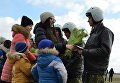 Первая группа бомбардировщиков Су-34 из Сирии приземлилась под Воронежем Первая группа бомбардировщиков Су-34 из Сирии приземлилась под Воронежем