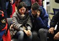 Родственники пассажиров самолета Boeing-737-800, который разбился при посадке в аэропорту Ростова-на-Дону Родственники пассажиров самолета Boeing-737-800, который разбился при посадке в аэропорту Ростова-на-Дону
