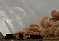 Ракетные системы залпового огня (РСЗО) Ураган вооруженных сил Сирийской арабской армии (САА) у Пальмиры Ракетные системы залпового огня (РСЗО) Ураган вооруженных сил Сирийской арабской армии (САА) у Пальмиры