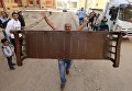 Египетский силач Карим Хусейн по прозвищу Фараон в Каире Египетский силач Карим Хусейн по прозвищу Фараон в Каире