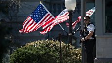 Сотрудники полиции США. Архивное фото Сотрудники полиции США. Архивное фото