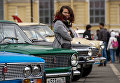 На выставке ретро-автомобилей в Санкт-Петербурге На выставке ретро-автомобилей в Санкт-Петербурге