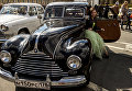 Автомобиль BMW 340 (EMW 340) 1950 года на выставке ретро-автомобилей в Санкт-Петербурге Автомобиль BMW 340 (EMW 340) 1950 года на выставке ретро-автомобилей в Санкт-Петербурге
