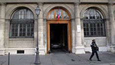Дворец правосудия в Париже, куда был доставлен главный подозреваемый в организации парижских терактов 13 ноября Салах Абдеслам. Архивное фото Дворец правосудия в Париже, куда был доставлен главный подозреваемый в организации парижских терактов 13 ноября Салах Абдеслам. Архивное фото
