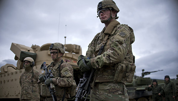 Солдаты армии США на учениях Blowback 2016. Архивное фото